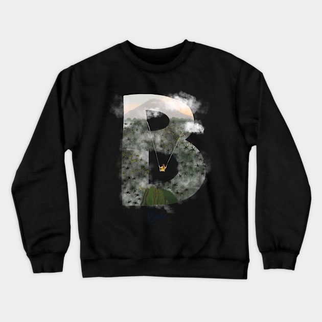 Bucket list destination - Bali Crewneck Sweatshirt by gabbadelgado